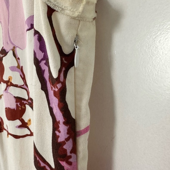 Vivienne Tam cherry blossom sleeveless sheath dress, Size 4 āØpockets⨠- Picture 10 of 13